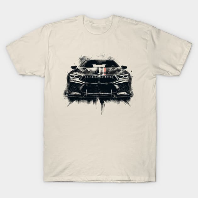 BMW M8 T-Shirt by Vehicles-Art